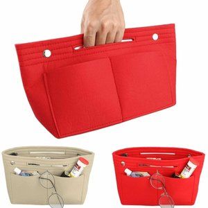 4X Felt Purse Handbag Organize Insert Tote Storage